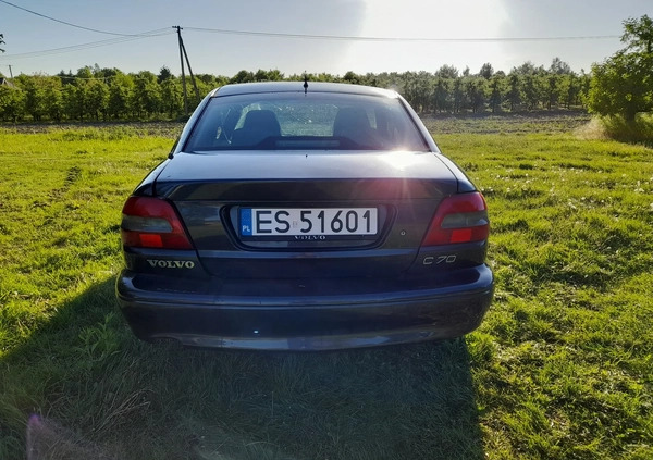 Volvo C70 cena 7000 przebieg: 354275, rok produkcji 2000 z Sośnicowice małe 326